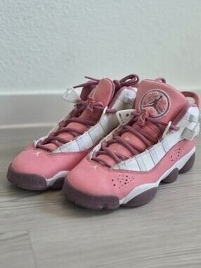 Jordan 6 Rings GS  Coral Chalk Shoes For Kids